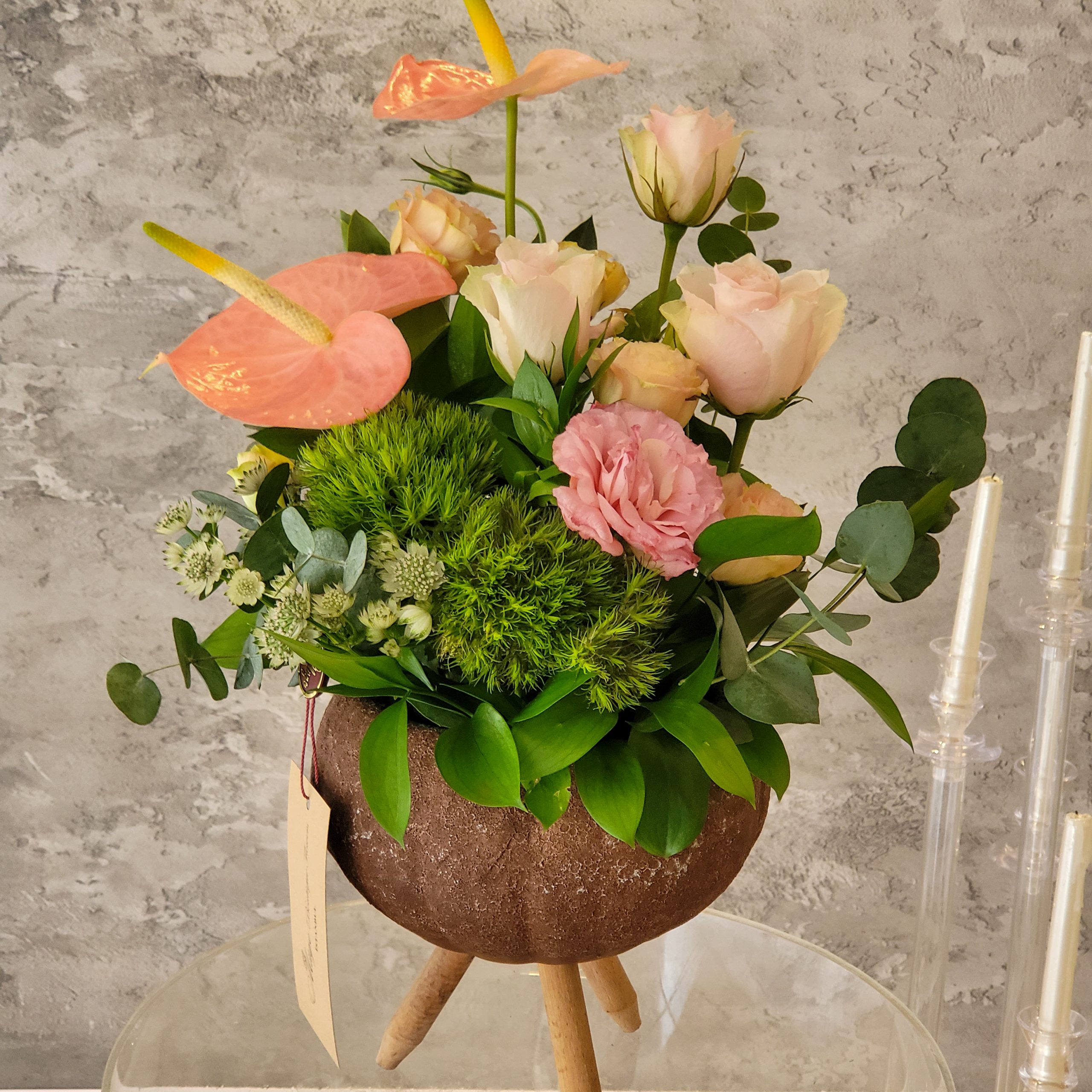 Karışık Ayaklı Vazo Aranjmanları