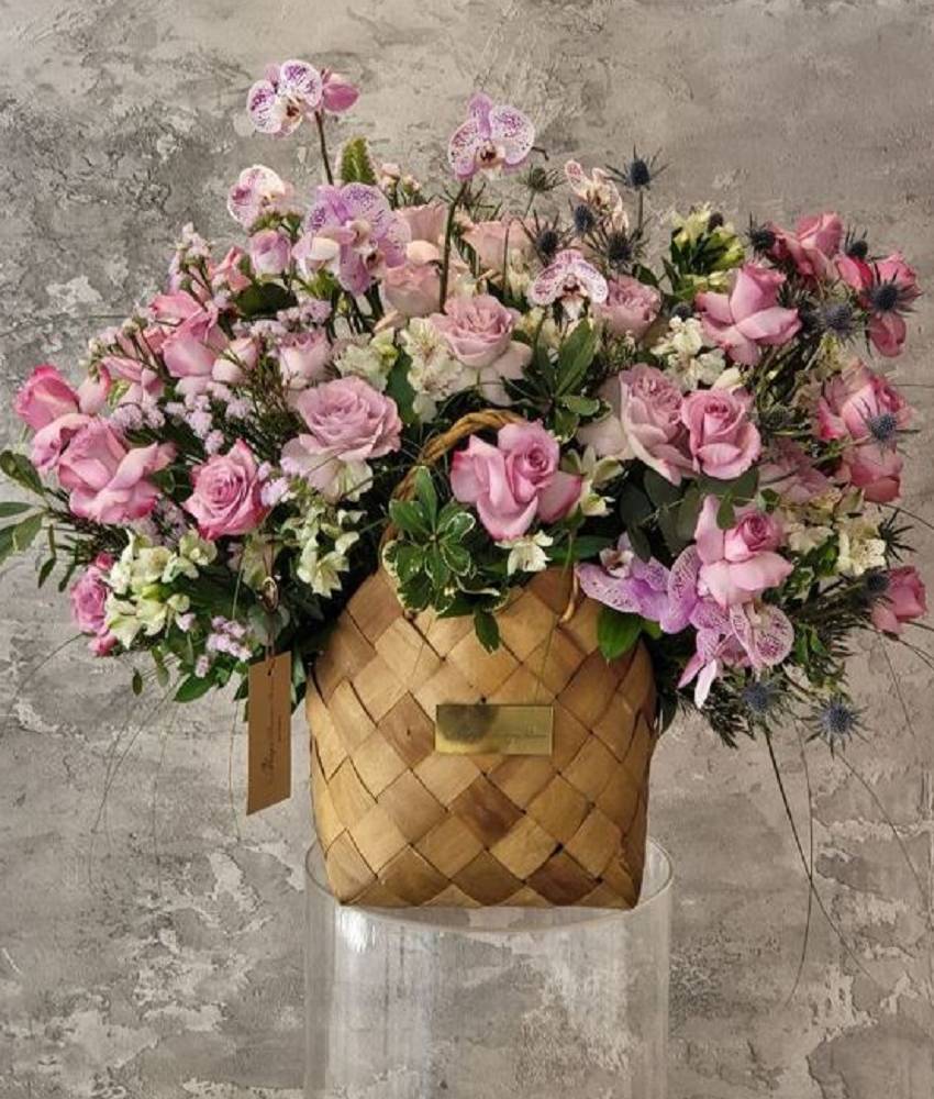 Cennetin taze çiçek sepeti